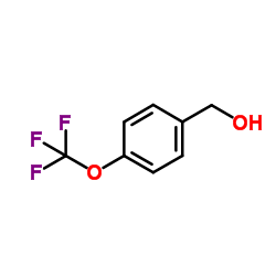 4-(Trifluoromethoxy)benzyl alcohol structure