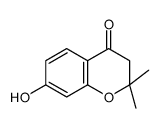 7-羟基-2,2-二甲基-苯并二氢吡喃-4-酮结构式