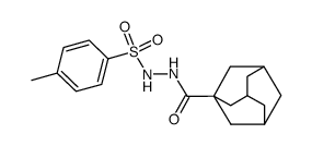 Adamantan-1-carbonsaeure-N2-p-tosylhydrazid结构式