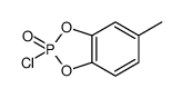 2-chloro-5-methyl-1,3,2λ5-benzodioxaphosphole 2-oxide结构式