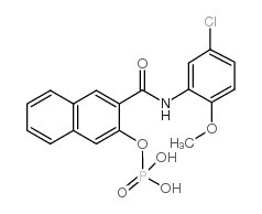 色酚AS-CL磷酸盐结构式