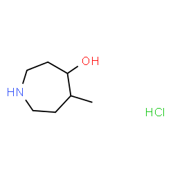 5-甲基吖庚环-4-醇盐酸结构式
