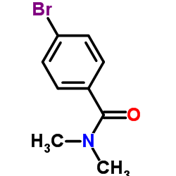 4-溴-N,N-二甲基苯甲酰胺结构式