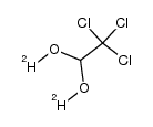 2,2,2-trichloro-O,O'-dideuterio-ethane-1,1-diol结构式