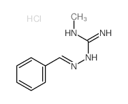 1-(benzylideneamino)-2-methyl-guanidine结构式