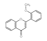 2'-甲氧基黄酮结构式