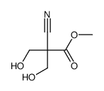 methyl 2-cyano-3-hydroxy-2-(hydroxymethyl)propanoate Structure