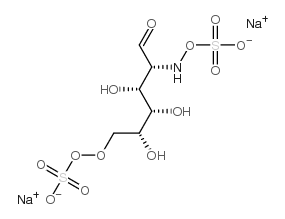D-Glucosamine-2-N,6-O-disulphatedisodiumsalt结构式