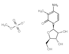 3-Methylcytidine (methosulfate)结构式