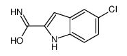5-氯吲哚-2-甲酰胺结构式