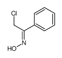 N-(2-chloro-1-phenylethylidene)hydroxylamine结构式