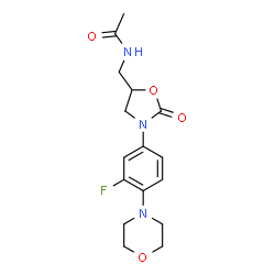 linezolid结构式
