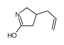 2-Pyrrolidinone,4-(2-propenyl)-(9CI) structure