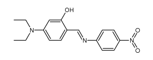 (diethylaminosalicylaldiminato)nitrobenzene结构式
