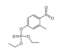 diethoxy-(3-methyl-4-nitrophenoxy)-sulfanylidene-λ5-phosphane Structure