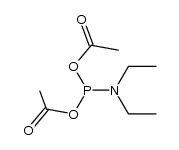 acetic diethyl-phosphoramidous dianhydride结构式