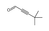 4,4-dimethyl-pent-2-ynal Structure
