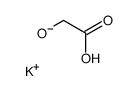 potassium hydroxyacetate structure