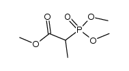 2-(二甲氧基膦酰基)丙酸甲酯结构式