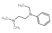 N-乙基-N’,N’-二甲基-N-苯基乙二胺结构式