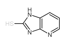 1H-咪唑并[4,5-b]吡啶-2-硫醇结构式
