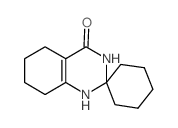 2,3,5,6,7,8-六氢-4(1H)-喹唑啉酮-2-螺环己烷结构式