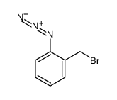 1-azido-2-(bromomethyl)benzene结构式