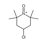 4-chloro-2,2,6,6-tetramethylpiperidine-1-oxyl Structure
