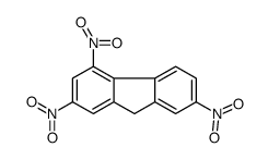 2,4,7-trinitro-9H-fluorene结构式