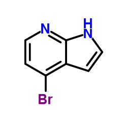 4-溴-7-氮杂吲哚结构式