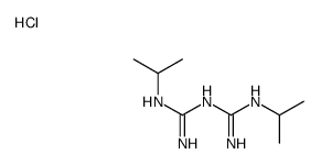 N,N'-双(1-甲基乙基)亚氨基二碳亚氨基二酰胺盐酸盐图片