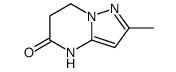 2-甲基-6,7-二氢吡唑并[1,5-a]嘧啶-5(4H)-酮结构式