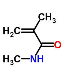 N-甲基甲基丙烯酰胺结构式