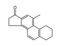 11-methyl-1,2,3,4,15,16-hexahydrocyclopenta[a]phenanthren-17-one Structure