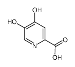 4,5-Dihydroxy-pyridine-2-carboxylic acid Structure