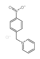 1-[(4-nitrophenyl)methyl]pyridine结构式