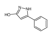 5-Phenyl-2,4-dihydro-3H-pyrazol-3-one Structure