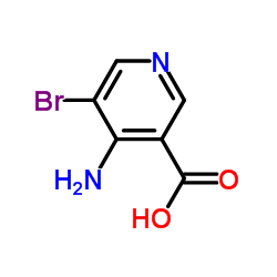 4-氨基-5-溴烟酸结构式