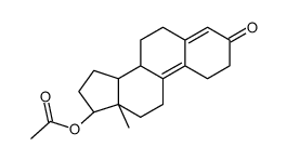 [(8S,13S,14S,17S)-13-methyl-3-oxo-2,6,7,8,11,12,14,15,16,17-decahydro-1H-cyclopenta[a]phenanthren-17-yl] acetate结构式