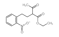 ethyl 2-[2-(2-nitrophenyl)ethyl]-3-oxo-butanoate结构式
