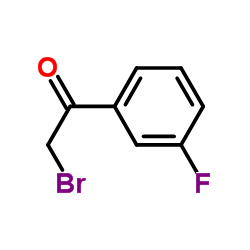 2-溴-3'-氟苯乙酮结构式