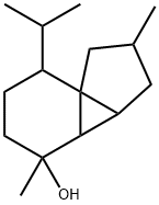 八氢-2,4-二甲基-7-(1-甲基乙基)-1H-环戊[1,3]环丙[1,2]苯-4-醇结构式