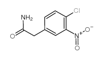 N-(4-氯-3-硝基苯基)乙酰胺结构式