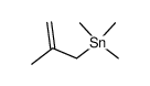 trimethyl(2-methyl-2-propenyl)stannane Structure