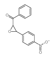Methanone,[3-(4-nitrophenyl)-2-oxiranyl]phenyl-结构式