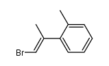 1-Brom-2-(o-tolyl)-propen结构式