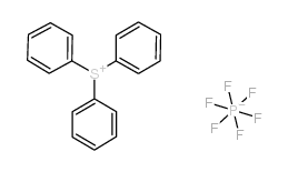 三苯基锍六氟磷酸盐结构式