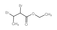 2,3-二溴丁酸乙酯结构式