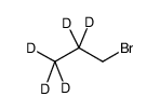 1-bromopropane-2,2,3,3,3-d5结构式