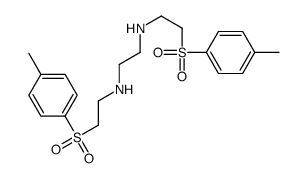 N,N'-bis[2-(4-methylphenyl)sulfonylethyl]ethane-1,2-diamine Structure